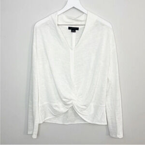 SANCTUARY Women’s Ready or‎ Knot LS Shirt NWT